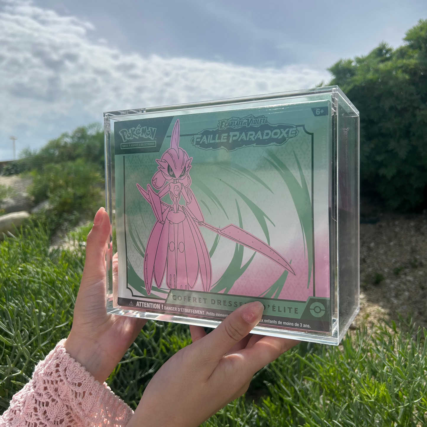 Protection Acrylique ETB - Coffret Dresseur d'Elite Pokémon